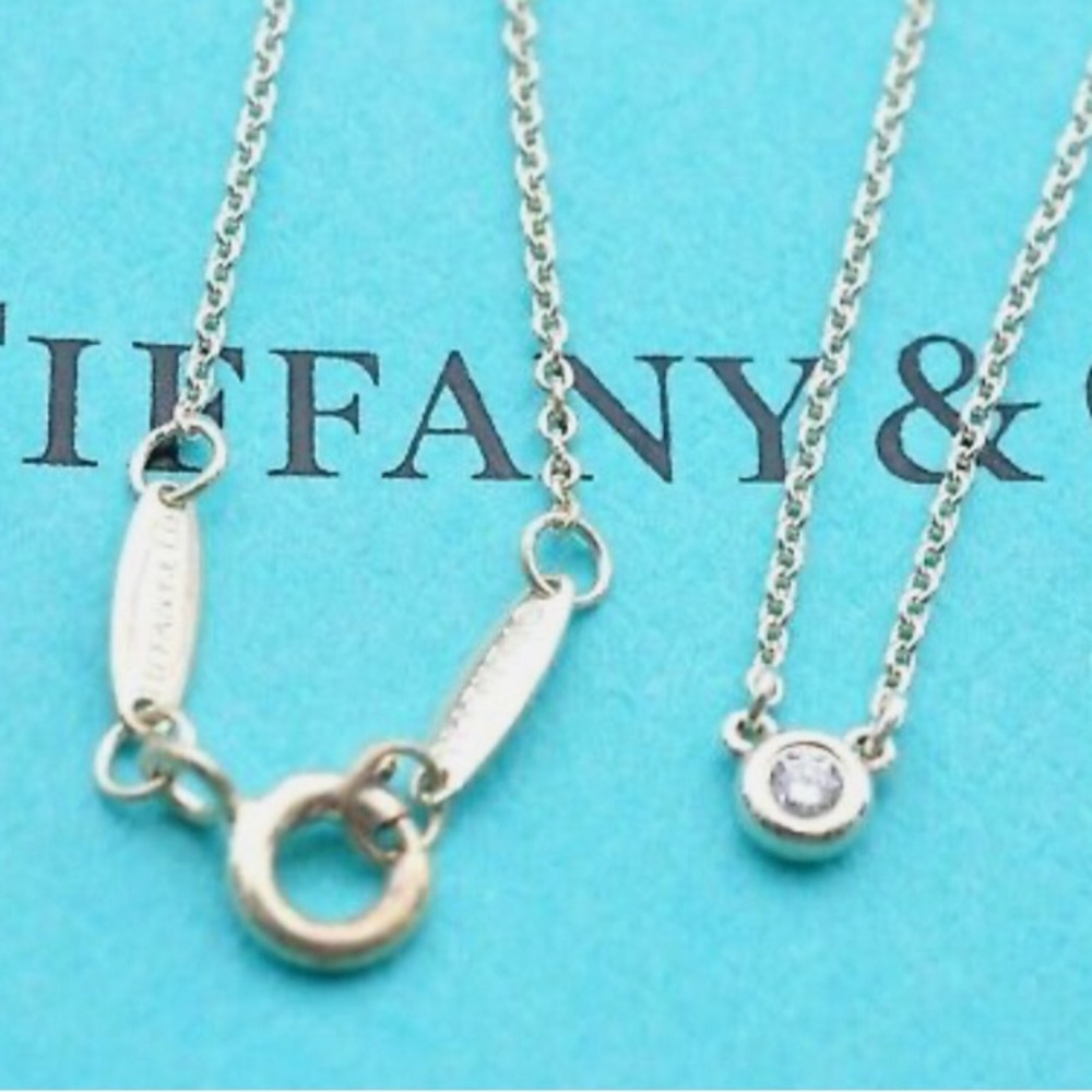 Tiffany & Co Diamonds by the yard. Silver Necklace